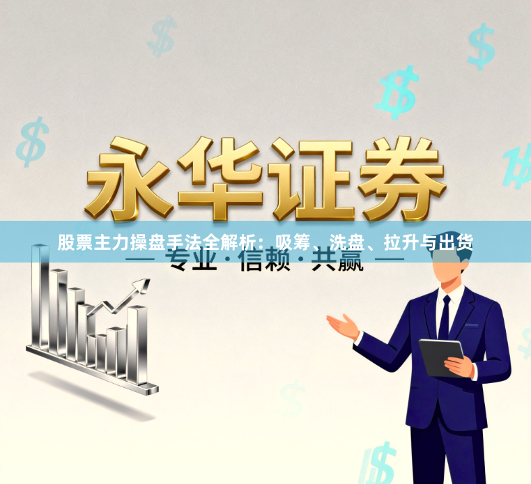 股票主力操盘手法全解析：吸筹、洗盘、拉升与出货